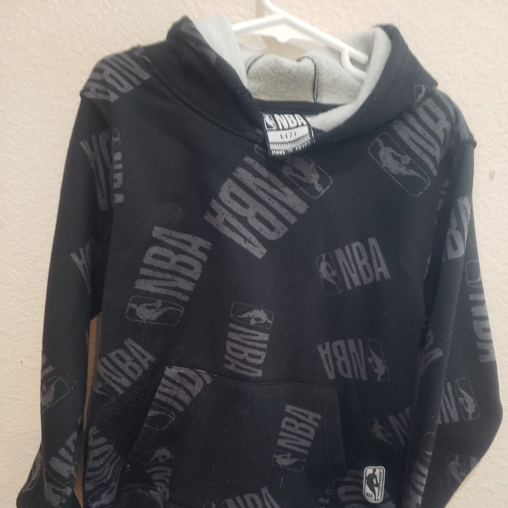 NBA Hoodie sweatshirt Size boys Large (7)